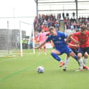 York City v Boston United. Photo: Oliver Atkin