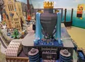 LEGOLAND Discovery Centre Manchester has honoured the Blues title winning triumph in brick form