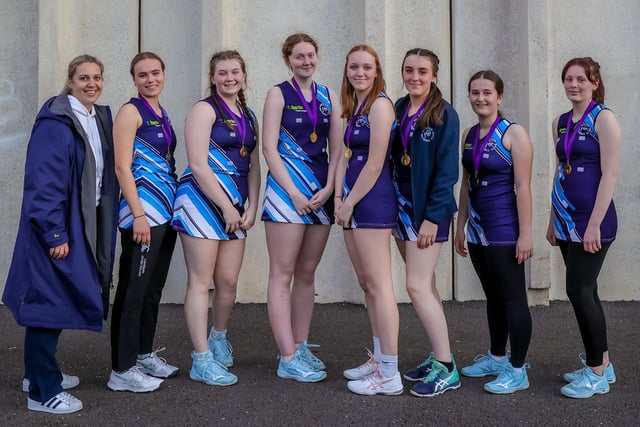 Boston Netball Club Juniors. Photo: David Dales