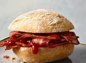 M&S has launched a breakfast roll and hot drink offer for £4