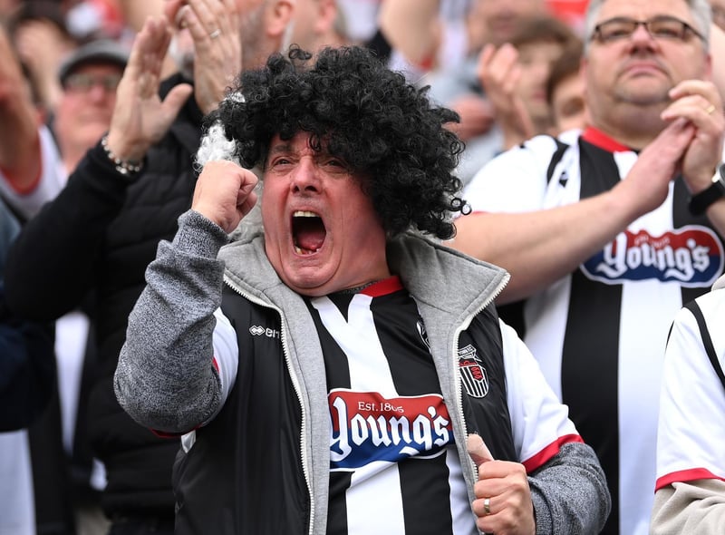 Grimsby Town beat Solihull Moors 2-1 to win promotion to League Two. Photo: Getty Images