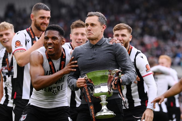 Grimsby Town beat Solihull Moors 2-1 to win promotion to League Two. Photo: Getty Images