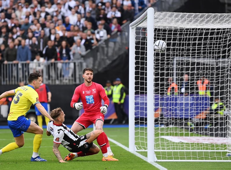 Grimsby Town beat Solihull Moors 2-1 to win promotion to League Two. Photo: Getty Images