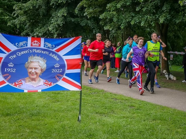 It was a mood of celebration at Boston parkrun. Photo: David Dales