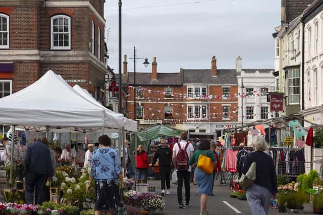 Louth Market. Credit: Electric_Egg_LTD. EMN-210804-144700001