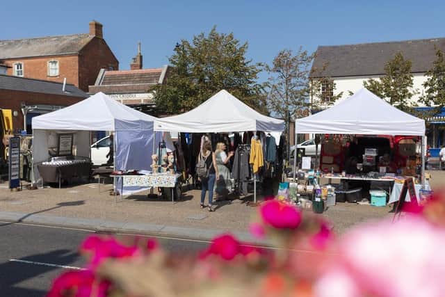 East Lindsey-run markets in Spilsby, Horncastle and Louth are looking forward to welcoming all traders back from Monday, April 12. Credit: Electric_Egg_LTD. EMN-210804-144711001