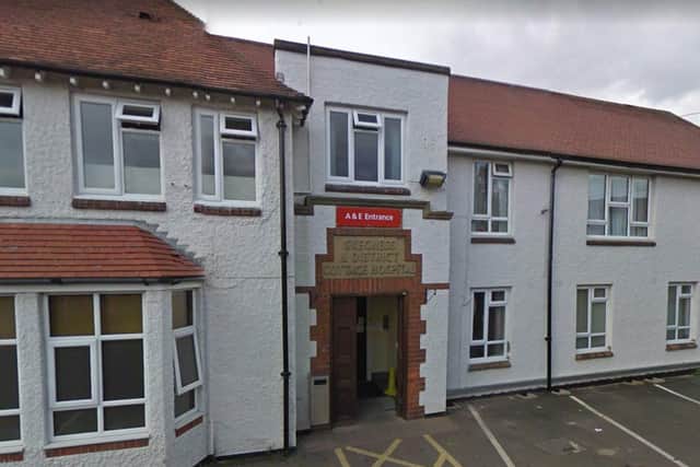 Skegness Hospital.