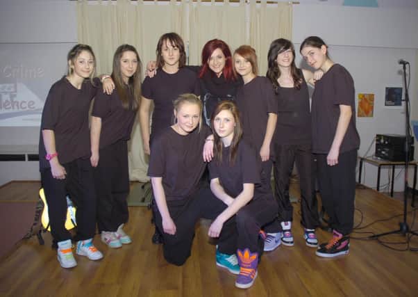 The CRYC dancers, trained by youth activity worker
Maria Langley, performed a medley of street dance routines.