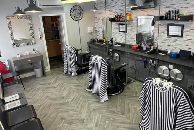 Richard Burke has been busy refurbishing his barber shop in Sleaford, Burke and Hair. EMN-210904-175917001