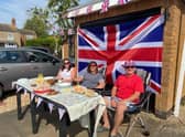 Residents celebrated VE Day last year in their gardens due to Covid 19.