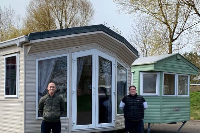 Stuart Dean (left) has teamed up with Jamie Anderson to launch a new business called UK Statics Ltd.