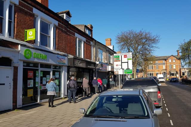 The longest queues on the high street as shops reopened were for the barbers.