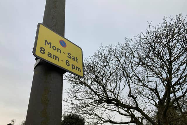 Now in force on part of Spilsby Road, Boston.