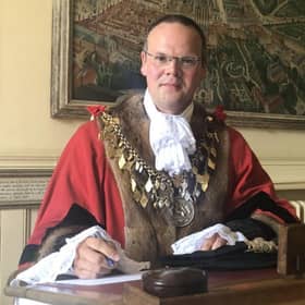 Councillor Darren Hobson will remain as the Mayor of Louth for the year.