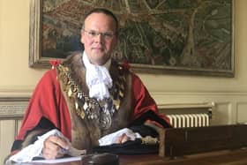 Councillor Darren Hobson will remain as the Mayor of Louth for the year.