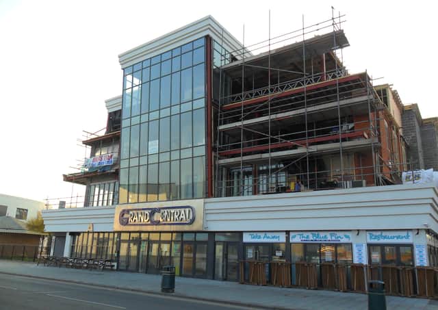 Preparing for the opening of Grade Central 10 years ago.
