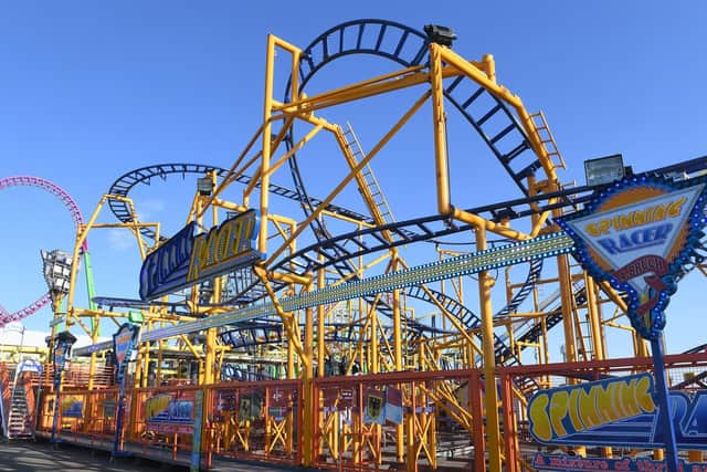 The Spinning Racer is one of three new rides at Fantasy Island in Ingoldmells.