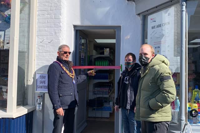 April 12 was also a big day for businesses opening in Spilsby.