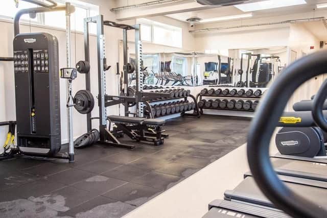 The gym and fitness suite at Jubilee Park, Woodhall Spa. EMN-210413-150112001