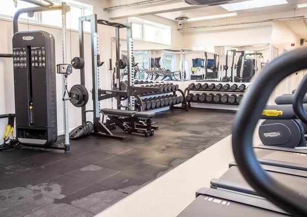 The gym and fitness suite at Jubilee Park, Woodhall Spa. EMN-210413-150112001