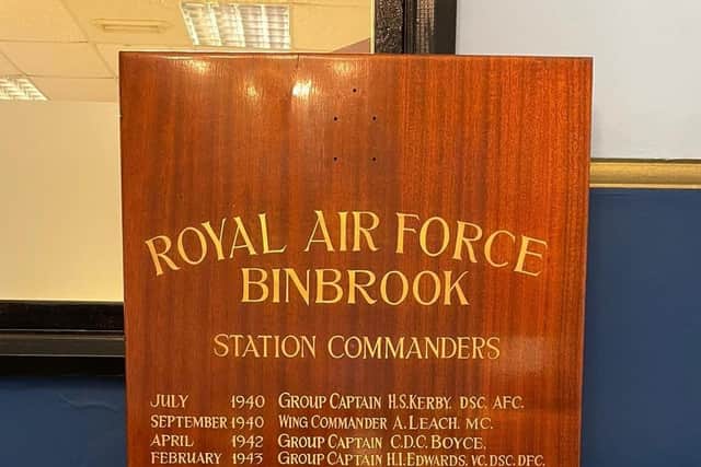 Station Commanders board