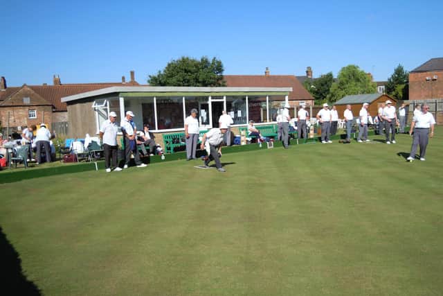 Horncastle Outdoor Bowls Club.