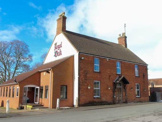 The Royal Oak in Candlesby near Skegness has been put on the market.