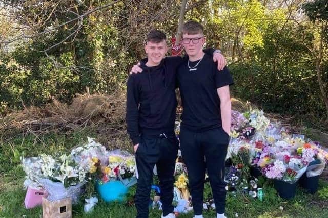 Tyler Ferguson and Will Carter are hoping to carry out the skydive in memory of their friend Callum
