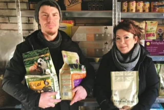High praise: David and Gemma Colson