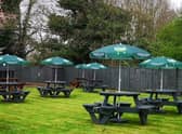 The refurbished outdoor area at The Jolly Scotchman in Sleaford. EMN-210417-170003001