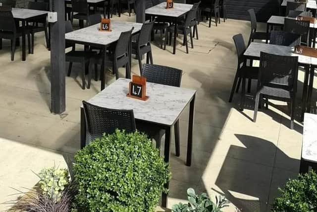 Greene King has put a five-figure investment into the refreshed outdoor area at The Jolly Scotchman. EMN-210417-170014001