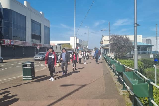It is expected to be a sunny but cool weekend along the Skegness coast.