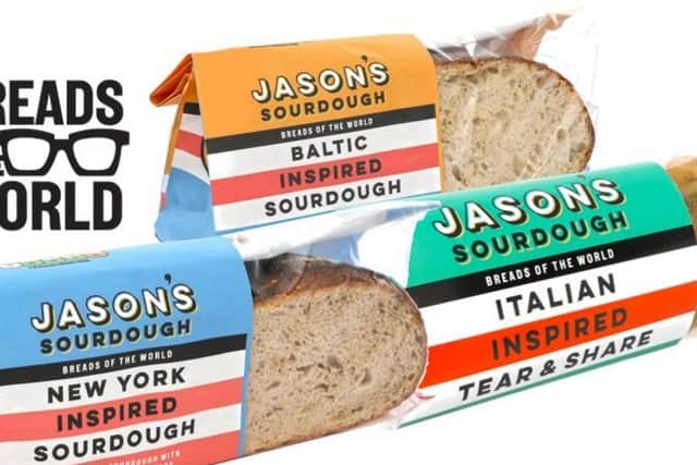 Jason's Sourdough has launched their brand new range in ASDA