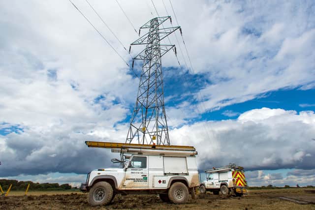 Western Power Distribution at work on its network. Library image.