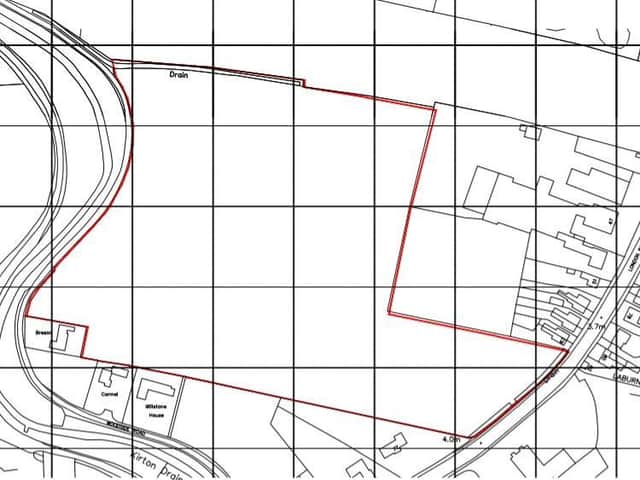 The area covered by the proposal