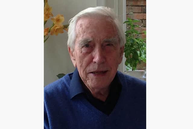 The late John Richards, founder of the Apostrophe Protection Society.