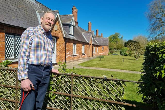 Gavin Wiggins-Davies, of the Revesby Estate, is proud to keep the heritage of the almshouses alive.