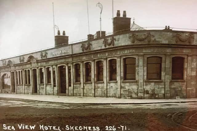 How the Seaview Hotel looked before it became a pub.