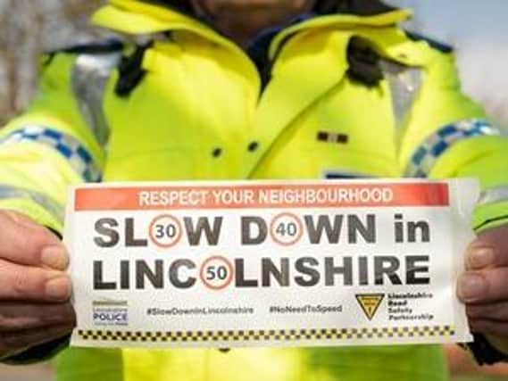 The police #Fatal4 campaign to stop speeding is continuing.