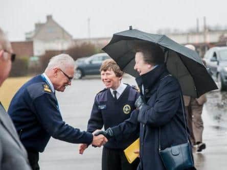 In March 2018 Her Royal Highness The Princess Royal visited the NCI Station in Skegness as her first official visit in her capacity as Patron of The National Coastwatch Institution.