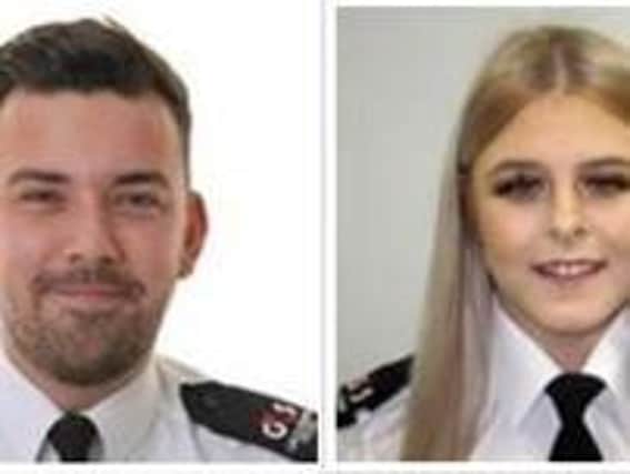 Deputy Head of Force Control Room Allan Steele and Call-Taker Caitlin Brumby have been nominated for awards.