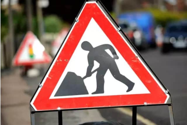 Roadworks. Library image.
