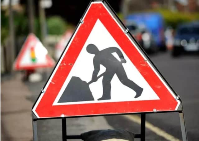 Roadworks. Library image.