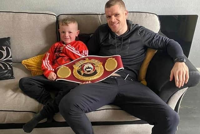 Callum Johnson brought home the WBO Global belt after defeating Emil Markic.