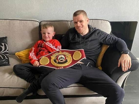 Callum Johnson brought home the WBO Global belt after defeating Emil Markic.