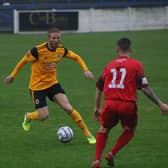 Boston began last season with an FA Cup win against AFC Mansfield. Photo: Oliver Atkin