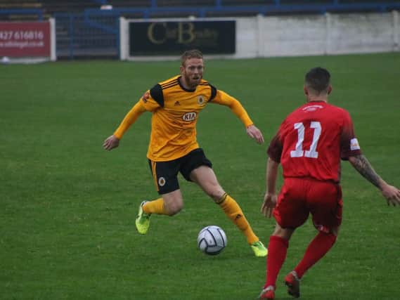 Boston began last season with an FA Cup win against AFC Mansfield. Photo: Oliver Atkin