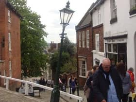 Steep Hill, Lincoln.