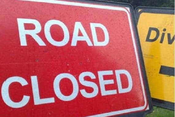 Part of the A158 will be closed overnight for resurfacing