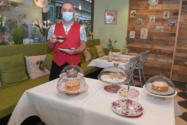 Always Time For Tea, tea room. Business owner Mark Scott. EMN-210305-101658001